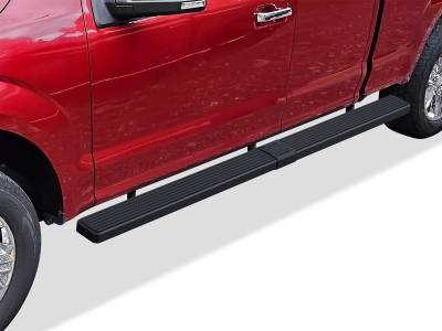 APS - APS IStep W2W 5" Running Boards Black F150/Super Duty Ext IB06WAH8LB