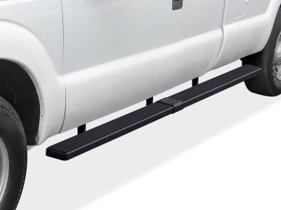 APS - APS IStep W2W 5" Running Boards Black 99-16 Super Duty Extended IB06WJJ3LB