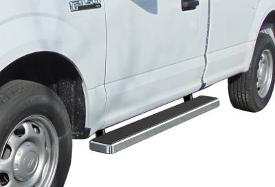 APS - APS IStep 6" Running Boards Brushed 15-25 F150/Super Duty Reg IB06FAH9A