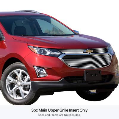 APS - APS Stainless Billet Grille Polish 18-21 Chevrolet Equinox GR03FEA99S