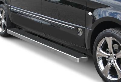 APS - APS IStep 6" Running Boards Brushed for 16-13 Mercedes Metris IB26FDJ6A