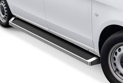APS - APS IRunning Running Boards Polish for 16-13 Mercedes Metris IB26RDJ6A