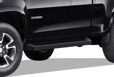 APS - APS IB03RAI8B IRunning Running Boards Black for 15-25 Colorado/Canyon Ext