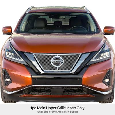 APS - APS Wire Mesh Grille Polish for 19-24 Nissan Murano GR14GEE69T