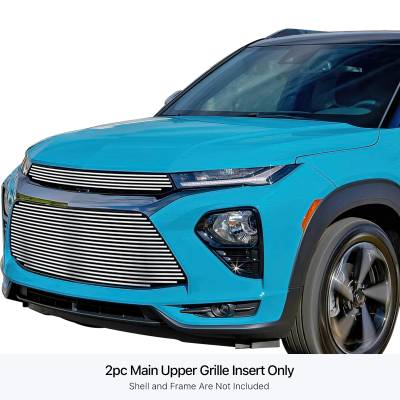 APS - APS Stainless Billet Grille Polish 21-23 Chevvrolet Trailblazer RS GR03FEB83S