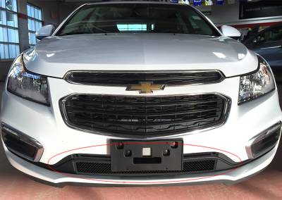 APS - APS Wire Mesh Bumper Grille Black 2015 Chevrolet Cruze GR03GFC43H