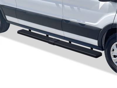 APS - APS IStep 6" Running Boards Black 15-25 Ford Transit Van IB06FDJ5B