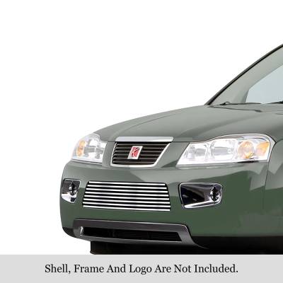 APS - APS Stainless Billet Bumper Grille Brushed 06-07 Saturn Vue GR19HGF13C