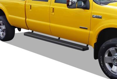 APS - APS IStep 6" Running Boards Black 99-16 Super Duty Crew IB06FJA1B