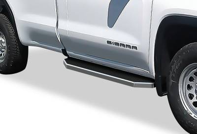 APS - APS IB03RBI6Y H-Series Running Boards Polish 19-25 Silverado/Sierra Regular