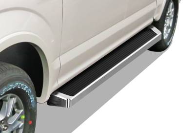 APS - APS iRunning Running Boards Polish 15-25 F150/Super Duty Crew IB06RAG5A