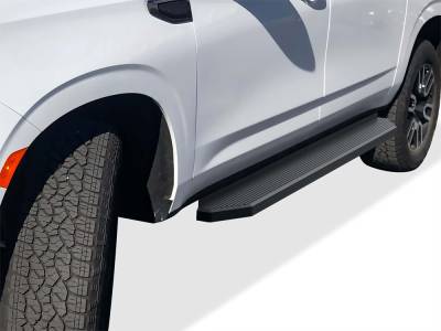 APS - APS IB03RCC1H H-Series Running Boards Black for 21-25 Tahoe/Yukon