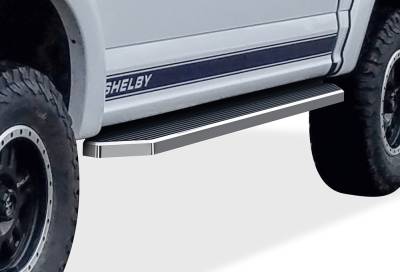 APS - APS H-Series Running Boards Polish 15-25 F150/17-25 Super Duty Crew IB06RAG5Y