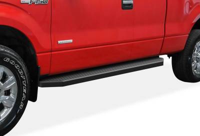 APS - APS H-Series Running Boards Black 04-14 Ford F150 Extended IB06RAG6H