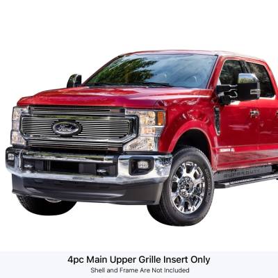 APS - APS Stainless Billet Grille Polish 20-22 Super Duty King Ranch GR06FEA96S