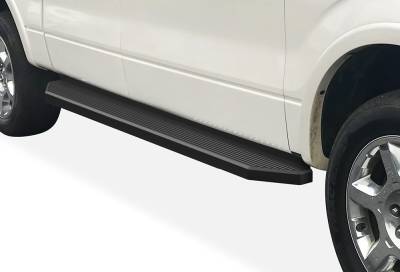 APS - APS H-Series Running Boards Black 09-14 Ford F150 Crew IB06RAG7H