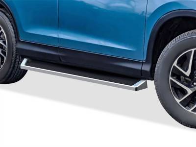 APS - APS IB08RAJ9A IRunning Running Boards Polish for 07-16 Honda CR-V
