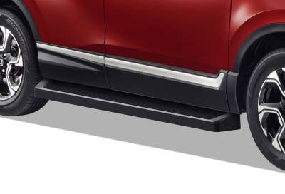 APS - APS IB08RCE2B IRunning Running Boards Black for 16-22 Honda Pilot