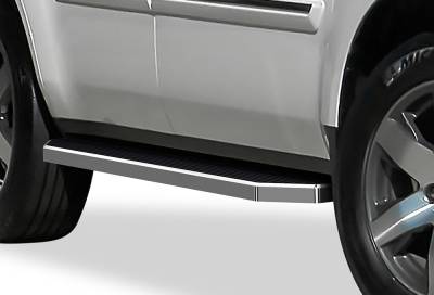 APS - APS IB08RIG0Y H-Series Running Boards Polish for 09-15 Honda Pilot/09-13 MDX