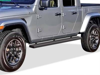 APS - APS IStep 5" Running Boards Black for 20-25 Gladiator JT IB10EAA5B