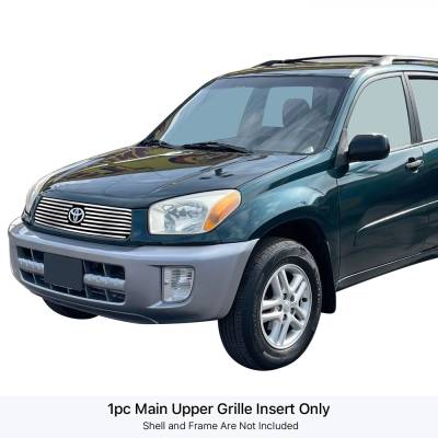 APS - APS Stainless Billet Grille Polish for 01-03 Toyota RAV4 GR20FEC92S