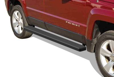 APS - APS IStep 5" Running Boards Black for 07-17 Jeep Patriot IB10EAI2B