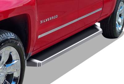 APS - APS IRunning Running Boards Polish 99-06 Silverado/Sierra Crew IB03RJJ1A