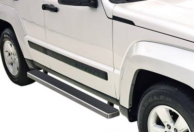 APS - APS IStep 5" Running Boards Brushed for 08-13 Jeep Liberty IB10EBA9A