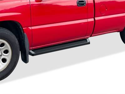 APS - APS IRunning Running Boards Black 99-06 Silverado/Sierra Reg IB03RJJ7B