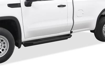 APS - APS Truck Armor Running Boards Black 19-25 Silverado/Sierra Reg IA03SBI6B