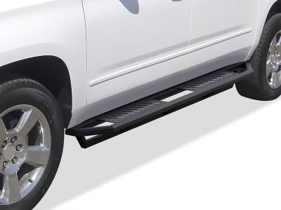 APS - APS IA03SJB2B Truck Armor Running Boards Black for 05-20 Suburban/Yukon XL
