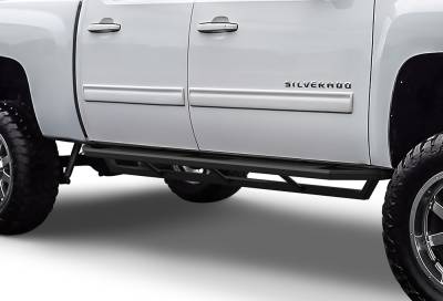 APS - APS Truck Armor Running Boards Black 99-06 Silverado/Sierra Crew IA03SJJ1B