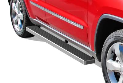APS - APS IStep 5" Running Boards Brushed for 11-22 Grand Cherokee WK2 IB10EBG7A