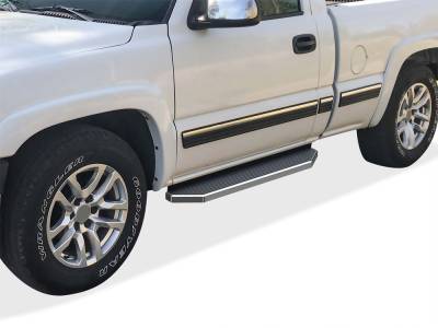 APS - APS H-Series Running Boards Polish 99-06 Silverado/Sierra Regular IB03RJJ7Y