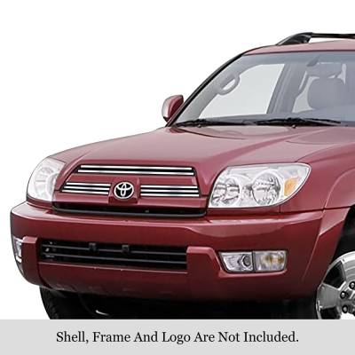 APS - APS Stainless Billet Grille Polish for 03-05 Toyota 4Runner GR20FED24S