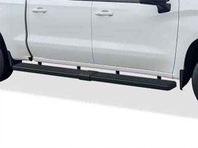 APS - APS IStep W2W 6" Running Boards Black Silverado/Sierra Crew IB03SAG1SB