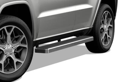 APS - APS IStep 6" Running Boards Brushed for 11-22 Grand Cherokee WK2 IB10FBG7A