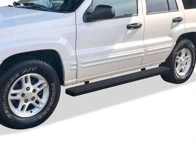 APS - APS IStep 6" Running Boards Black for 99-04 Grand Cherokee IB10FJI3B