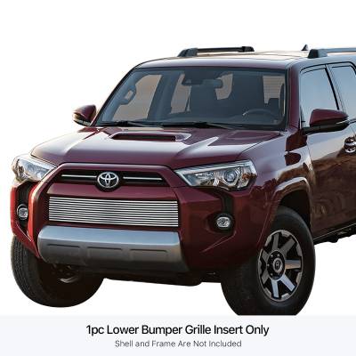 APS - APS Stainless Billet Bumper Grille Polish for 14-24 Toyota 4Runner GR20FEI78S