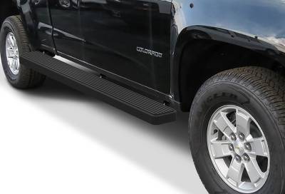 APS - APS IStep W2W 6" Running Boards Black 15-25 Colorado/Canyon Ext IB03SAI8LB