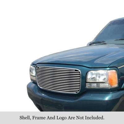 APS - APS Stainless Billet Grille Polish 98-00 GMC Yukon Denali GR07HEJ67S