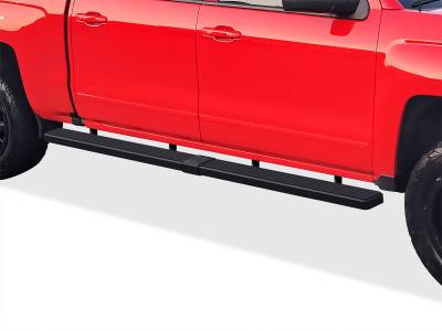 APS - APS IStep W2W 6" Running Boards Black Silverado/Sierra Crew IB03SJG1SB