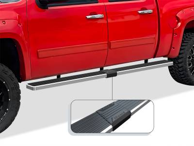 APS - APS IStep W2W 6" Running Boards Brushed Silverado/Sierra Crew IB03SJJ1SA