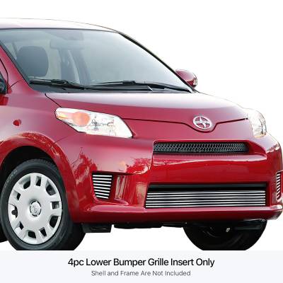 APS - APS GR20FFE52S Stainless Billet Bumper Grille Polish for 07-13 Scion XD