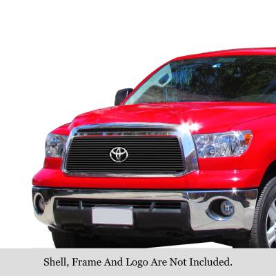 APS - APS Stainless Billet Grille Black for 10-13 Toyota Tundra GR20FFG18J