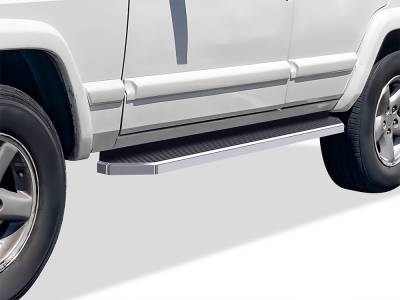APS - APS H-Series Running Boards Polish for 84-01 Jeep Cherokee XJ 4DR IB10RBA7Y