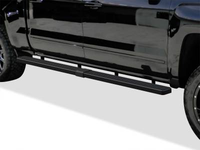APS - APS IStep W2W 5" Running Boards Black Silverado/Sierra Crew IB03WJG1SB