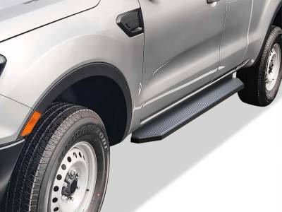 APS - APS H-Series Running Boards Black 19-23 Ford Ranger Extended IB06RCA3H