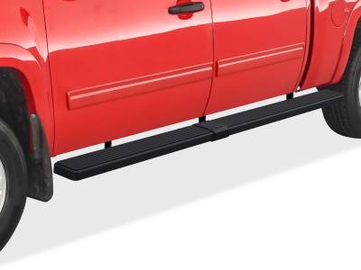 APS - APS IStep W2W 5" Running Boards Black Silverado/Sierra Crew IB03WJJ1SB