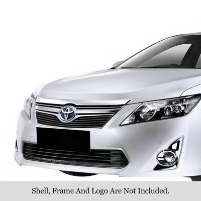 APS - APS Stainless Billet Grille Black for 12-14 Toyota Camry GR20FFI30J